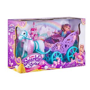 parkle Girlz Princess With Horse & Carriage